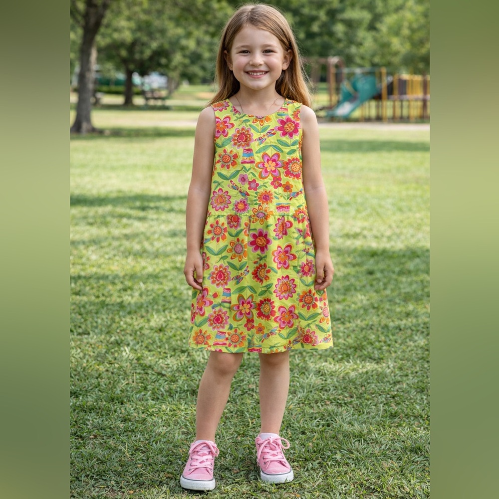 Talbots Kids Girls Sleeveless Dress